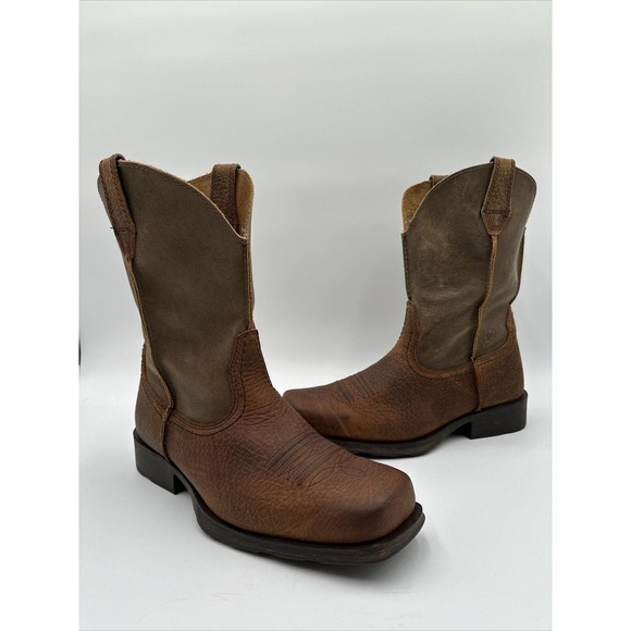 Ariat Shoes - Ariat Rambler Western Brown Leather Boots Women’s Size 9.5 EE